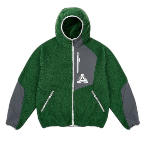 Palace Therma Fleece Jacket 'Racey Green'
