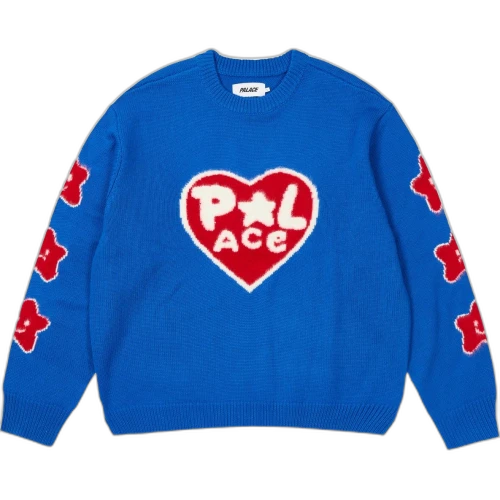 Palace Cosy Knit 'Blue Berry'