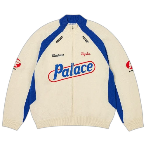 Palace Rapha Zip Knit 'White'