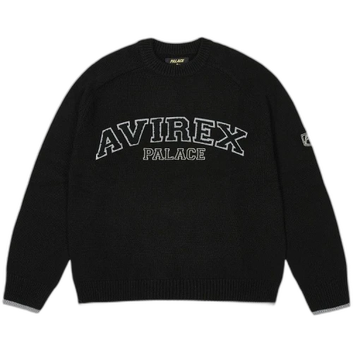 Palace Avirex Knit 'Black'