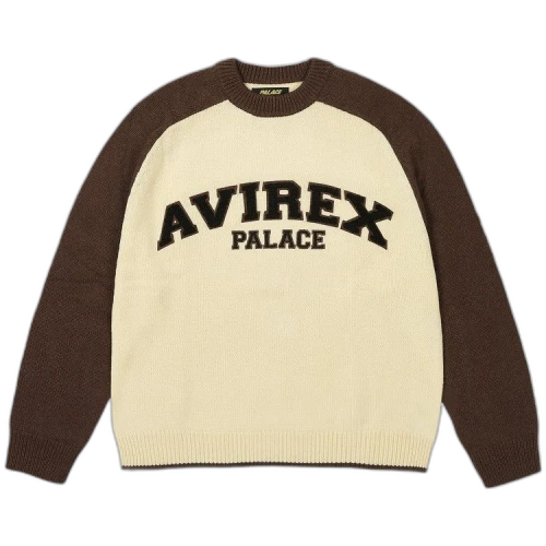 Palace Avirex Knit 'Caked Brown'