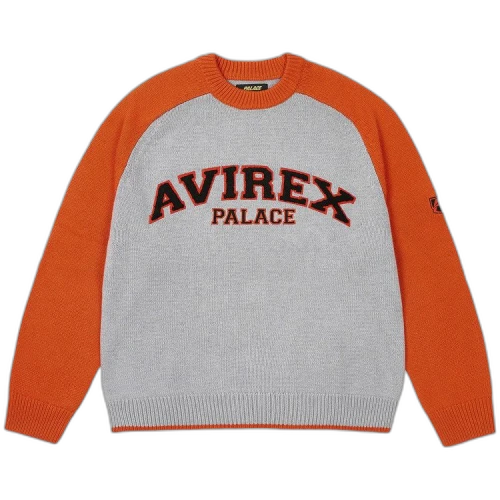 Palace Avirex Knit 'Burnt Orange'
