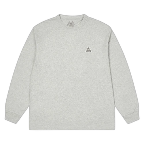 Palace Sofar Long-Sleeve 'Grey Marl'