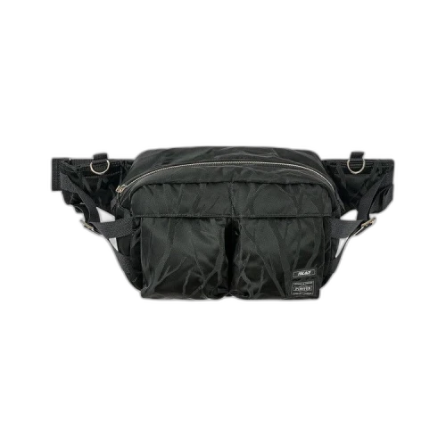 Palace x Porter-Yoshida & Co. Tanker Waist Bag 'Black/Jacquard'