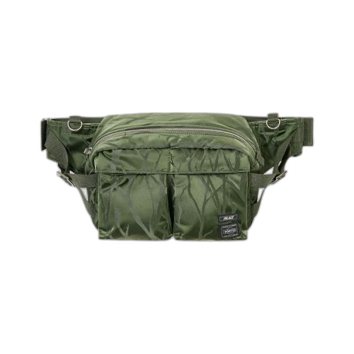 Palace x Porter-Yoshida & Co. Tanker Waist Bag 'Olive/Jacquard'