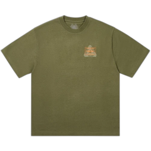 Palace x Porter-Yoshida & Co. Logo T-Shirt 'Olive'