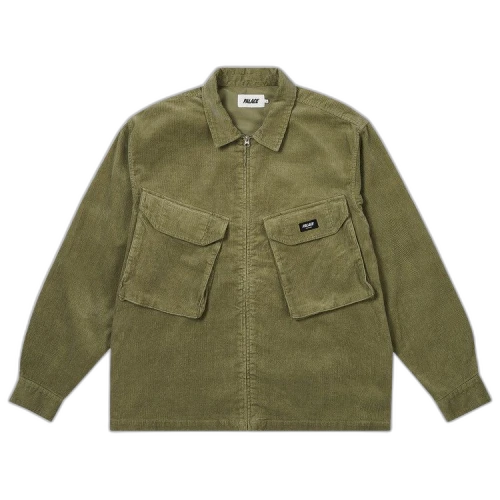 Palace Cord PDU Overshirt 'Olive'