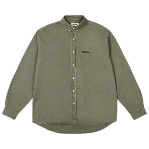 Palace Oxford Shirt 'The Deep Green'
