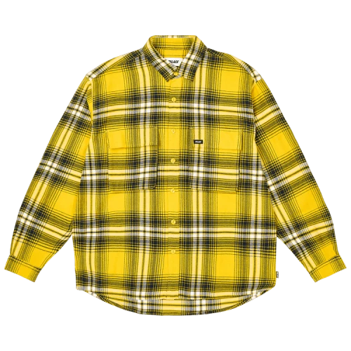 Palace Check Shirt 'Nectar Yellow'