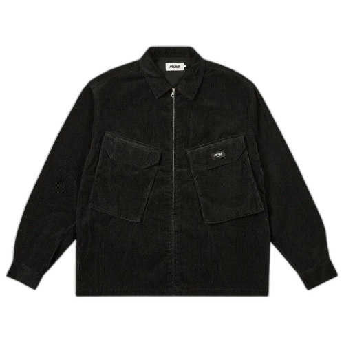 Palace Cord PDU Overshirt 'Black'