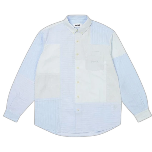 Palace Patchy Shirt 'Faint Blue'