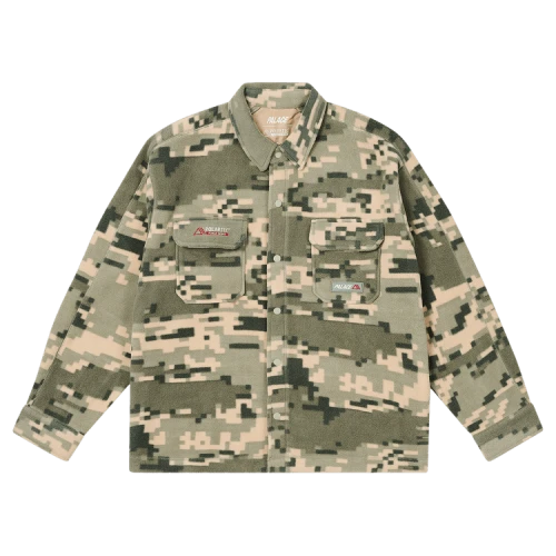 Palace Polartec Overshirt 'Tiger Digi Camo'