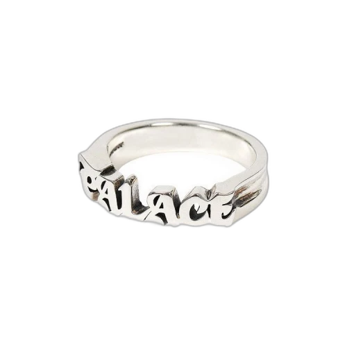 Palace TGF Old Font Ring 'Silver'