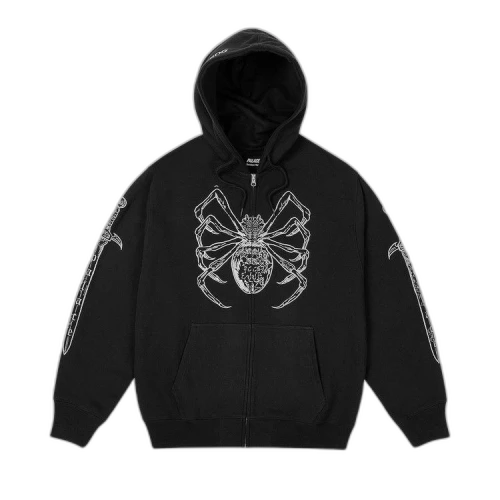 Palace TGF Zip Hood 'Black'