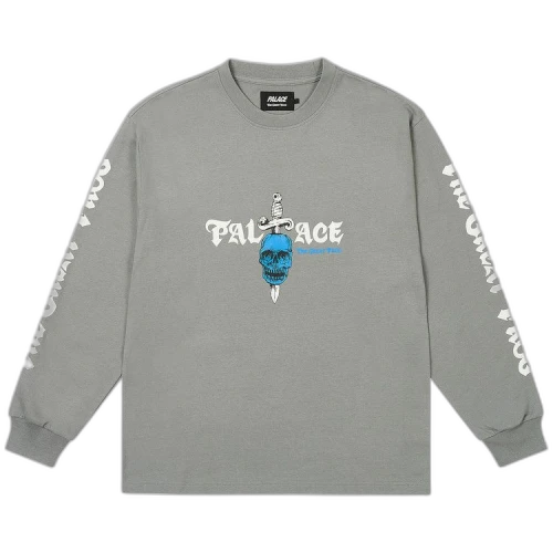 Palace TGF Long-Sleeve 'Grey'