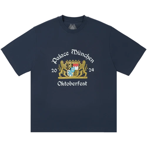 Palace Oktoberfest T-Shirt 'Navy'