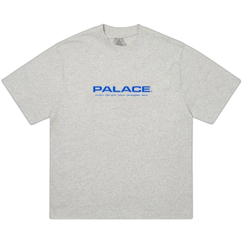 Palace P Bitz T-Shirt 'Grey Marl'