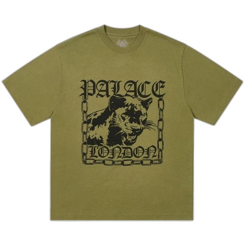 Palace Panther T-Shirt 'The Deep Green'