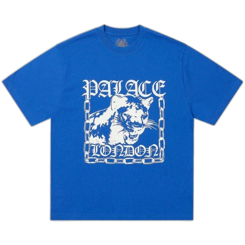Palace Panther T-Shirt 'Blue Berry'
