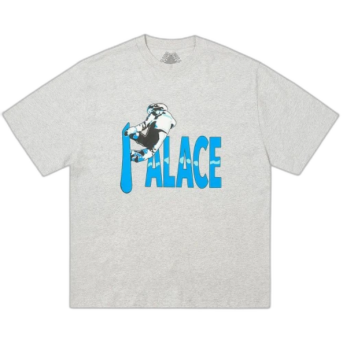 Palace Pow Pow T-Shirt 'Grey Marl'