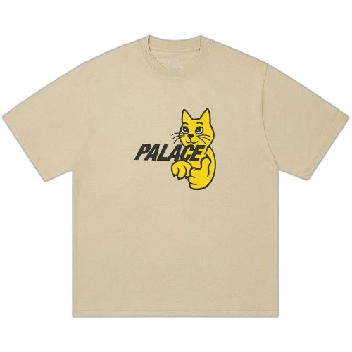 Palace Thumbs Up T-Shirt 'Stoney Grey'