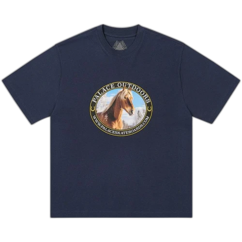 Palace Equestrian T-Shirt 'Navy'