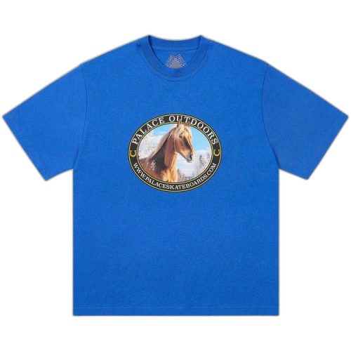 Palace Equestrian T-Shirt 'Blue Berry'