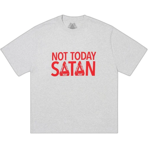 Palace Nicht Today T-Shirt 'Grey Marl'