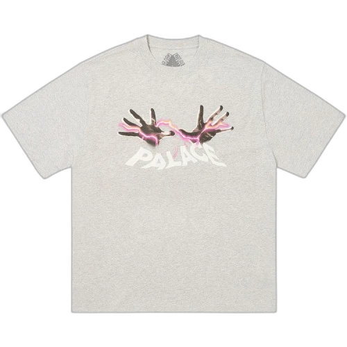 Palace Hands On T-Shirt 'Grey Marl'