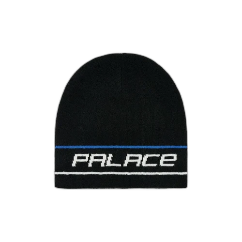Palace Stripe Nein Cuff Beanie 'Black'