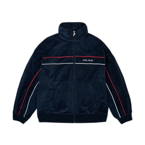 Palace Piped Velour Funnel 'Navy'