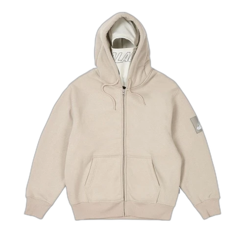 Palace Facemask Thermal Hood 'Stoney Grey'