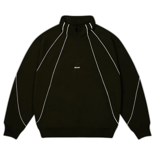 Palace Reflecto 1/4 Zip 'The Deep Green'