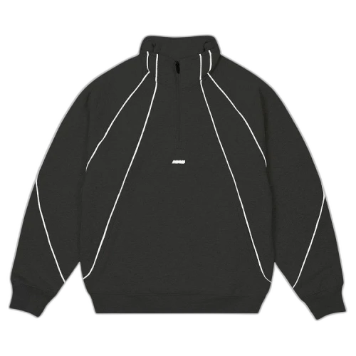 Palace Reflecto 1/4 Zip 'Grey Marl'