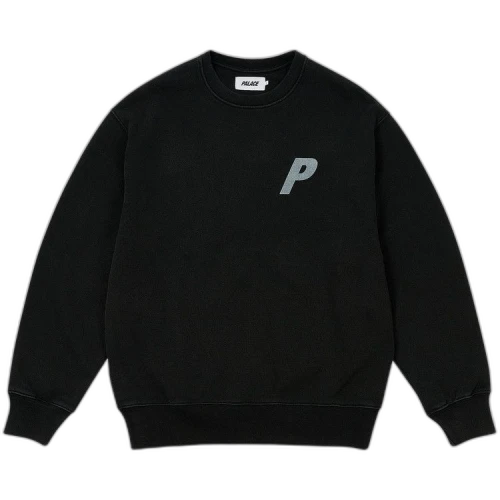 Palace Pigment P3 Crew 'Black'