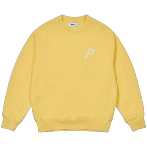 Palace Pigment P3 Crew 'Blessed Yellow'