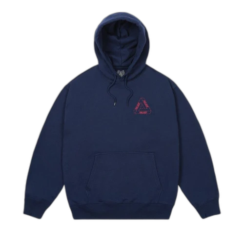 Palace Barbed Tri-Ferg Hood 'Navy'