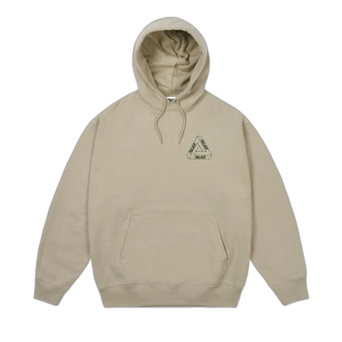 Palace Barbed Tri-Ferg Hood 'Stoney Grey'