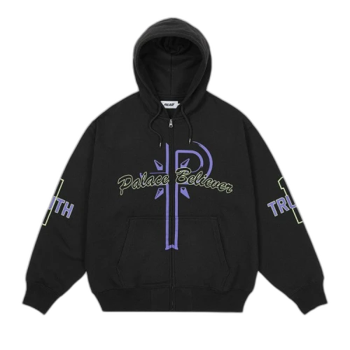 Palace Believer Zip Hood 'Black'