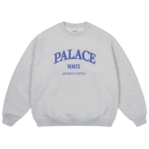 Palace Unitas Oversized Crew 'Grey Marl'