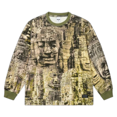 Palace 2-Tone Waffle Long-Sleeve 'Camo'