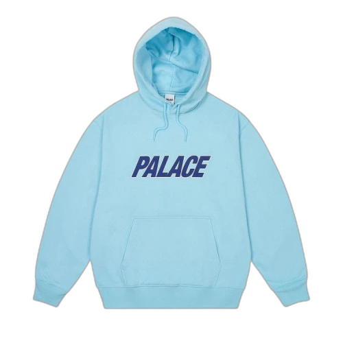 Palace Duo Logo Hood 'Skyline Blue'