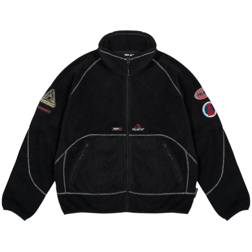 Palace Polartec Full Zip Funnel 'Black'