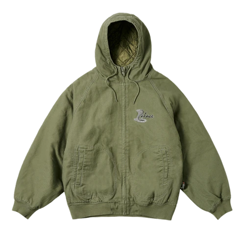 Palace Canvas Cobra Jacket 'The Deep Green'