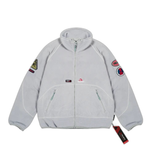 Palace Polartec Full Zip Funnel 'Concrete Grey'