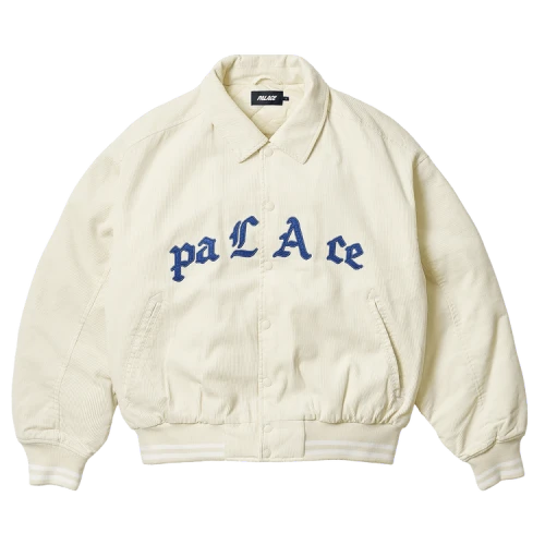 Palace Love Varsity Jacket 'White'