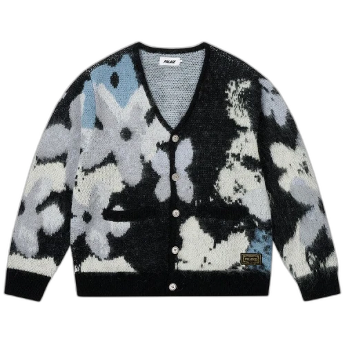 Palace Hairy Flower Knit 'Dark'