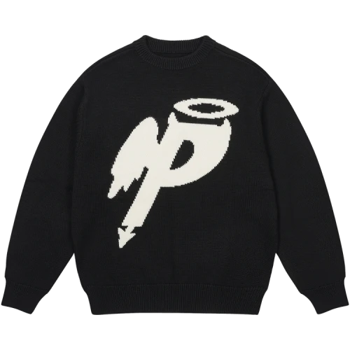 Palace P Wing Knit 'Black'
