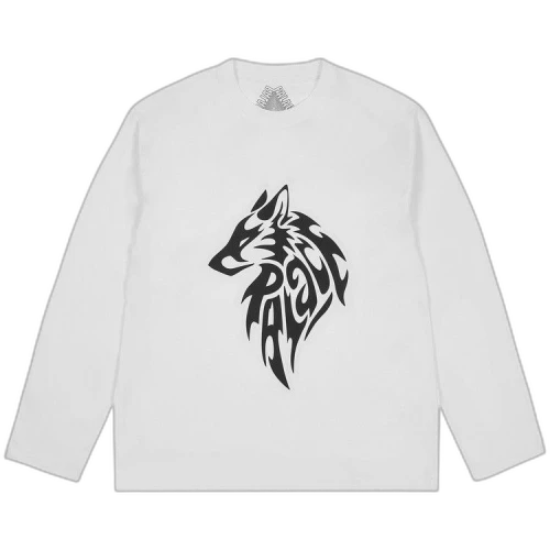 Palace Sketchy Lone Wolf Long-Sleeve 'White'