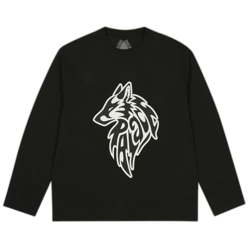 Palace Sketchy Lone Wolf Long-Sleeve 'Black'